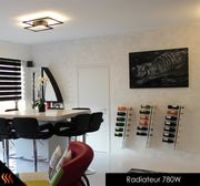 Radiateur électrique infrarouge design tableau d'art décoratif