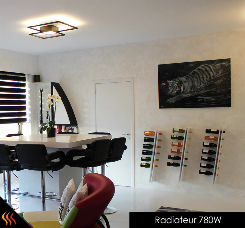 Radiateur électrique infrarouge design tableau d'art décoratif