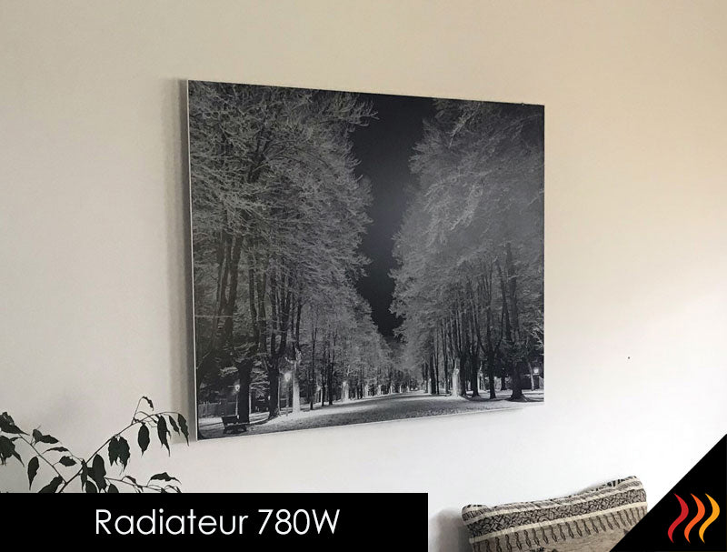 Radiateur électrique infrarouge design tableau d'art décoratif