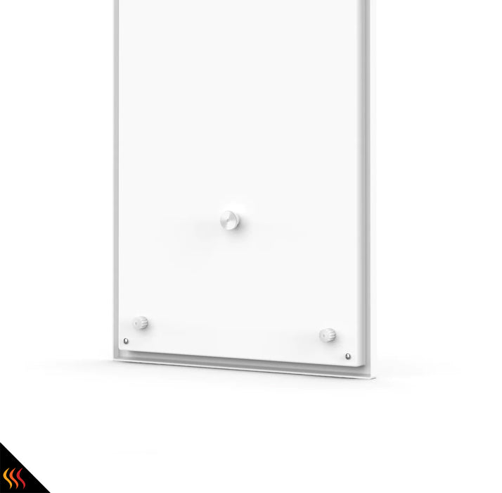 Radiateur électrique rayonnant Extra Plat Blanc 200W – Horizontal 60 cm x 30 cm x 2 cm – CI-BLANC-002 (best seller)