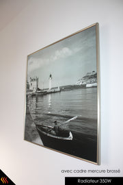 encadrement radiateur électrique infrarouge décor