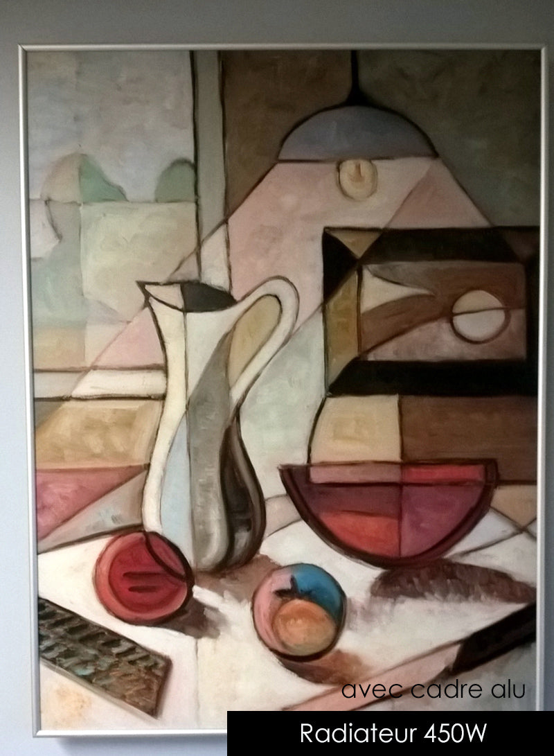 Cadre alu pour radiateur tableau d'art