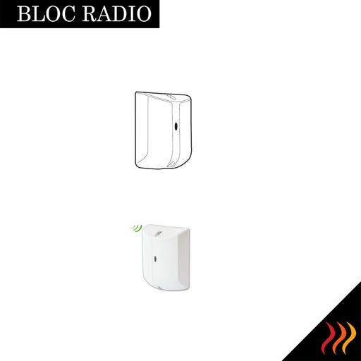 Bloc radio sans fil pour pilotage radiateur