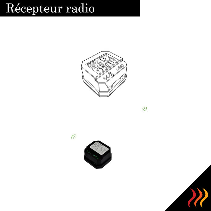 Récepteur radio sans fil - CI-HM-REC