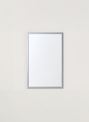 Chauffage infrarouge extra plat blanc cadre gris