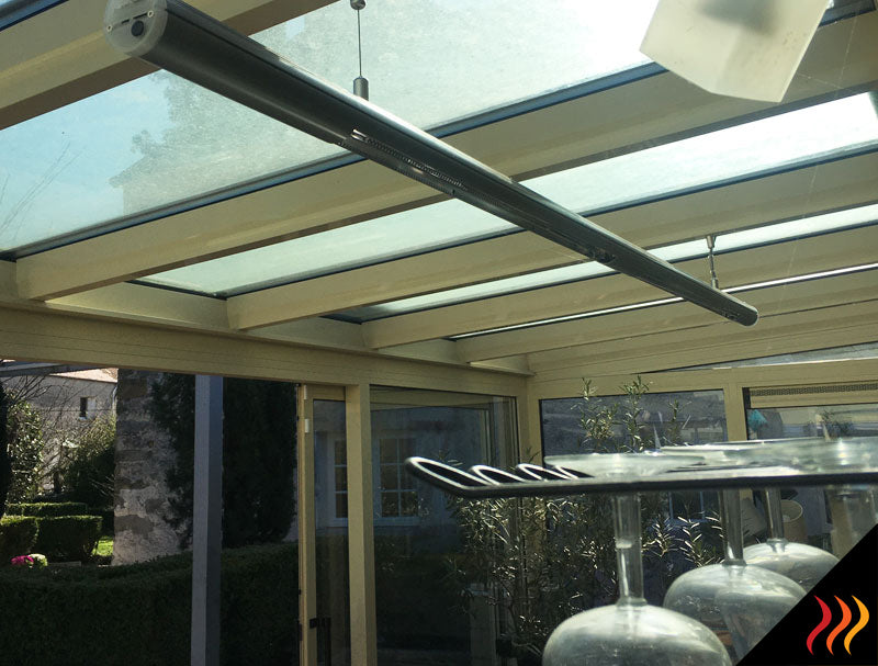 Le chauffage infrarouge rayonnant pour l'extérieur est aussi fait pour  l'intérieur! - Heatscope France - spécialiste chauffage infrarouge  rayonnant pour terrasse