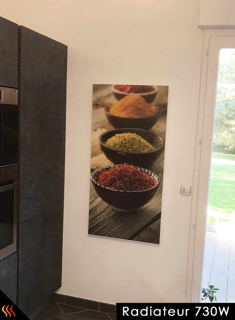 Radiateur électrique tableau personnalisable