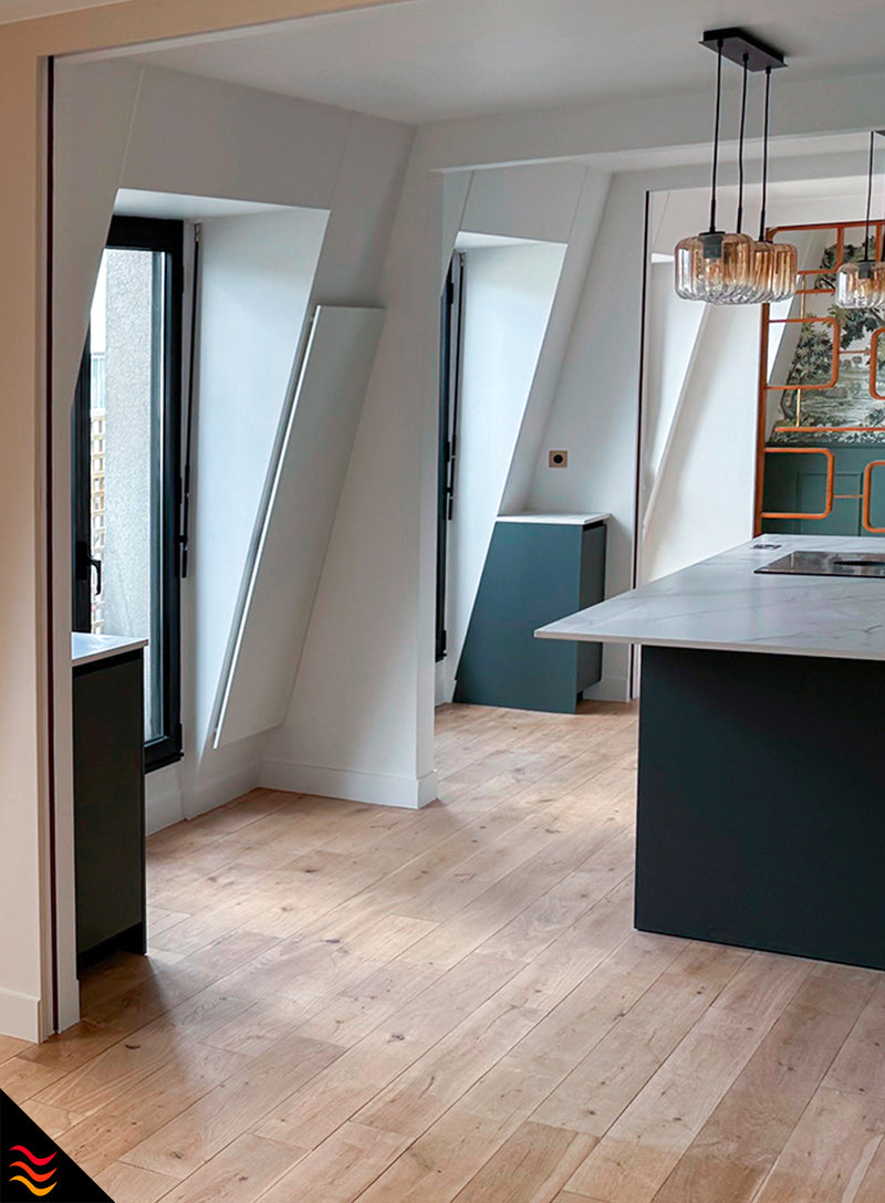 Radiateur design electrique extra plat 1000W Heat4all