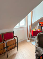 Radiateur électrique rayonnant extra plat design 60 cm x 60 cm Heat4all chaleur douce basse consommation