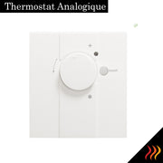 thermostat analogique pour radiateur infrarouge