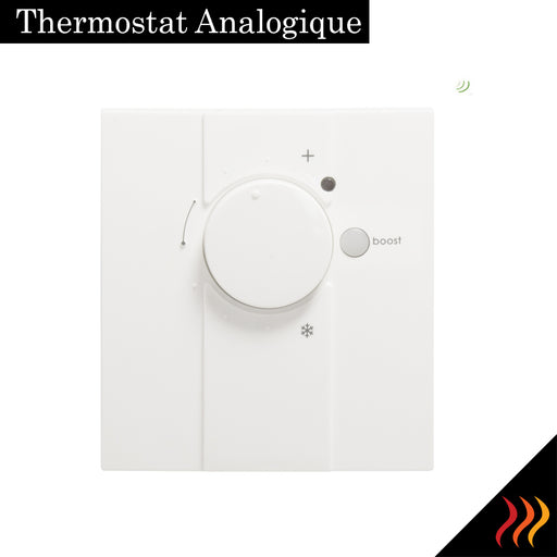thermostat analogique pour radiateur infrarouge
