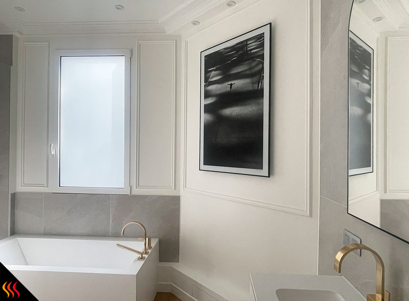 chauffage rayonnant infrarouge Heat4all 1000W décoratif decor personnalisé