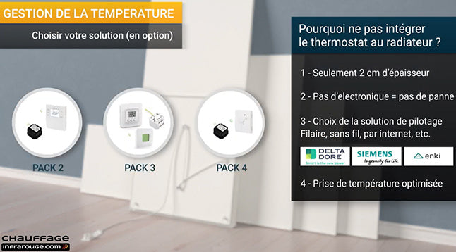 **** CHOISIR LA SOLUTION de GESTION de la TEMPERATURE pour votre projet ****