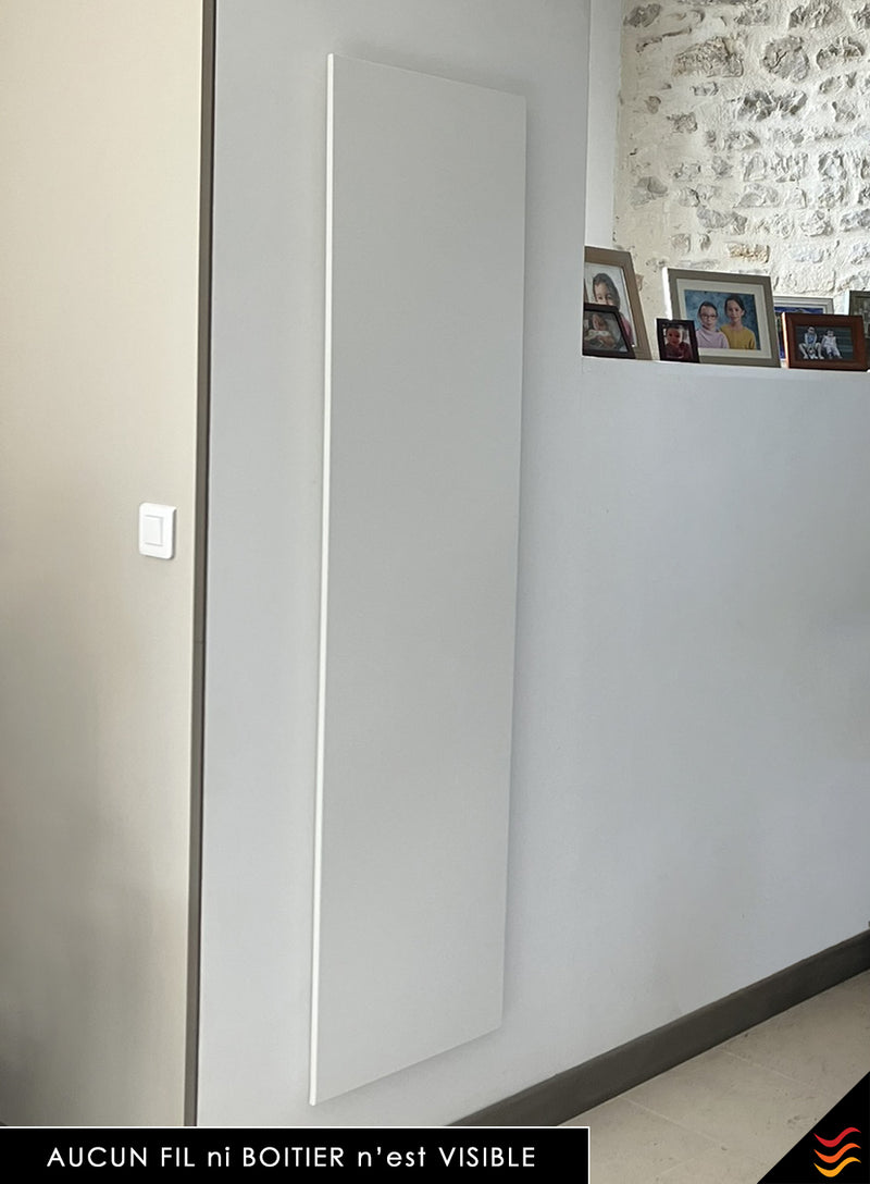 raccordement invisible radiateur électrique