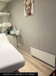 raccordement invisible radiateur électrique