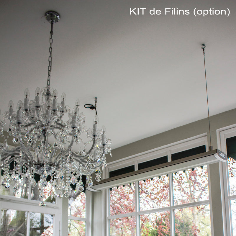 Chauffage Infrarouge haute efficacité pour l’extérieur couvert 3200W Noir – CI-HEATZON3200BLACK