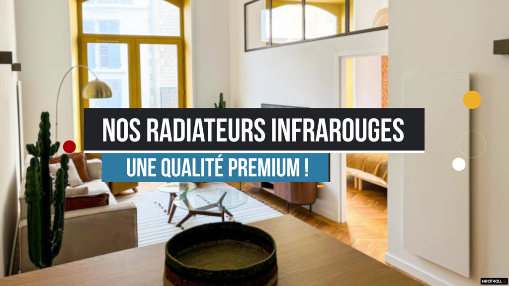 chauffage rayonnant infrarouge Heat4all catalogue
