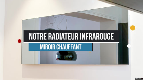 Radiateur infrarouge rayonnant Miroir chauffant