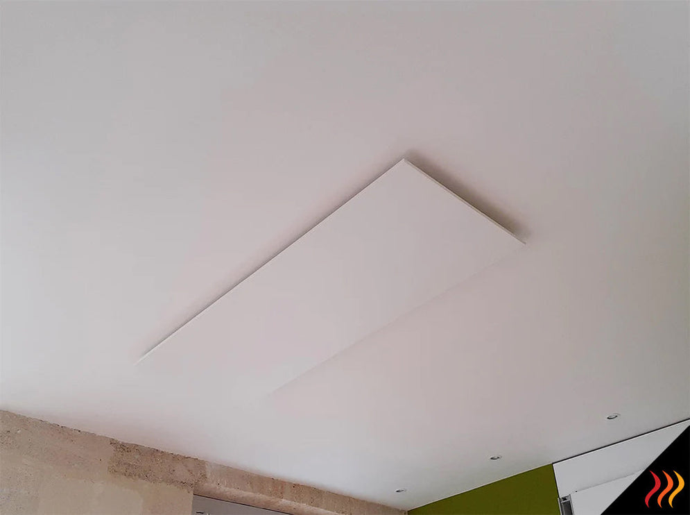 Radiateur électrique rayonnant PLAFOND 200W 30 cm x 60 cm x 2 cm C — free download